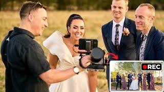 Wedding Filmmaking Behind The Scenes SOLO Handheld  - Easy FX3 Wedding Video 