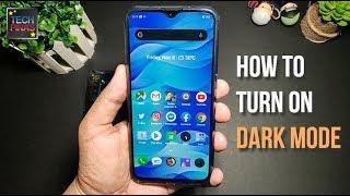 How to Turn On Dark Mode on Realme Android Smartphone