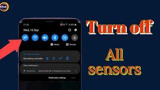 How to Deactivate all Sensors in Android Smartphone || Proximity Sensor.