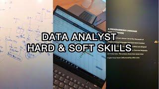 WHAT HARD & SOFT SKILLS DO DATA ANALYSTS NEED? | DATA ANALYST LIFE | CAREER LIFE | Ohema Nae