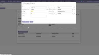 How to manage Equipment Maintenance Request from Job Work order | Odoo Apps Feature #odoo16