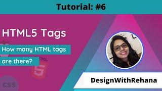 All HTML Tags | HTML5 Tags | Web Designing | Tutorials #6