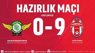 U10 (2013) | HAZIRLIK MAÇI | AKHİSAR BELEDİYESPOR -  KUZEYORDU (19.04.2023)