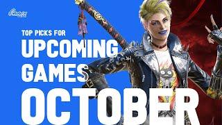 Our TOP 5 picks for upcoming games in October