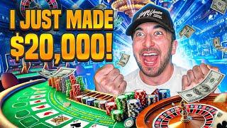 INSANE GAMBLING RUN! LIVE BLACKJACK & ROULETTE SESSION!