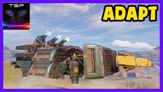 Crossout #553 ► ADAPT - 3x R-37-39 Adapters: Ravager Railguns Hover Build