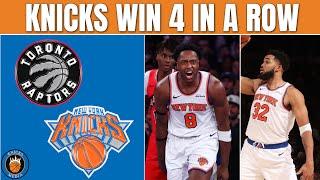 Knicks DOMINATE Raptors | OG Anunoby & KAT Go OFF For 31 Points 