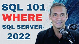 SQL 101, SQL Server Where Clause with Billy Thomas ALLJOY Data