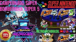 @RetroarchBrasil online campeonato de super bomberman 5 do super nintendo online com amigos