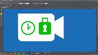 Designing a Thumbnail for YouTube Zoom July Update Passwords Required | Xara Design Timelapse