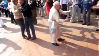 OLD MAN DROPS THE BASS