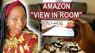 How to use “ AMAZON VIEW IN YOUR ROOM “ | Design before you buy