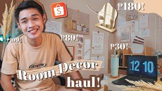 Room Haul Shopee Terjangkau TERBAIK! : Dekorasi, Penyelenggara, Dll.