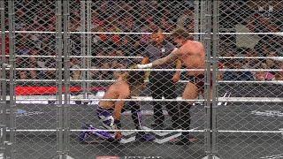 CM Punk vs. Seth Rollins Steel Cage (1/2) | WWE RAW 3/10/2025