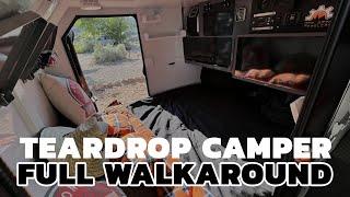 Off Grid Trailers Pando 2.0 Overland Teardrop Camper Trailer Tour - FULL WALKAROUND