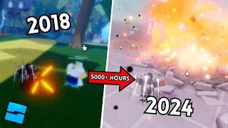 6 years of Roblox game development in 10 minutes!