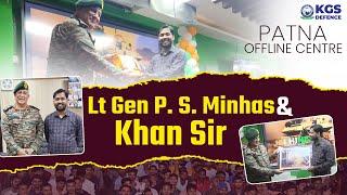 Inspiring Story of Lieutenant General PS Minhas || Success मंत्र for Defence Aspirants | Khan Sir