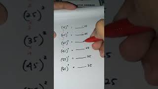 Cara Hitung Cepat Pangkat 2 || Ruang Tutor