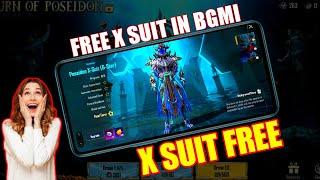 How To Get Free Ocean Archlord X Suit Free in Bgmi | Free X Suit in Bgmi