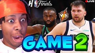 Lvgit LIVE Reaction To GAME 2 Boston CELTICS vs Dallas MAVERICKS | NBA Finals | 2024