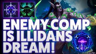 Illidan Metamorphosis - ENEMY COMP IS ILLIDANS DREAM! - Grandmaster Storm League