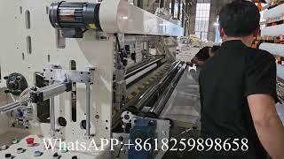 Venezuela automatic 4rolls point to point small toilet tissue paper making machine production line