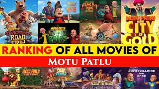 Rank of all Movies of Motu Patlu