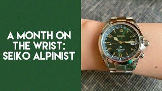 A Month on the Wrist Review:  Is the Reference SPB121J1 The Best Alpinist?