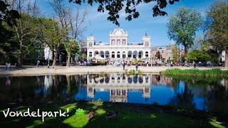 Amsterdam (Netherlands) Cycle in Vondelpark - May 2021