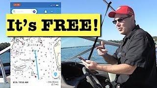Best App for boat navigation - free marine navigation!