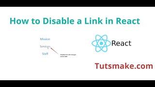 How to disable a Link in React