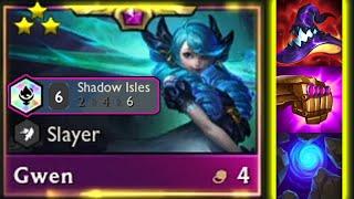 3 star Gwen with 6 Shadow Isles | TFT Set 9