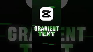 Gradient Text Tutorial | Capcut | Sensei Editor