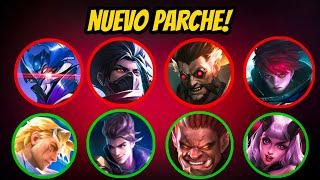 TODOS LOS HEROES DEL META FUERON NERFEADOS!| BUFF BALMOND| MOBILE LEGENDS ESPAÑOL 2024