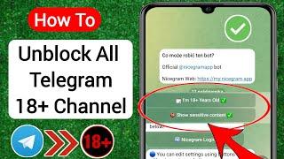 How To Fix This Channel Can't Be Displayed in Telegram 2023 | Fix Can't Be Displayed In Telegram