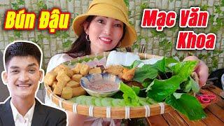 Review Bún Đậu Mắm Tôm Mạc Văn Khoa, Có Ngon Như Lời Đồn? Nấu Cháo Cá Lóc Nấm Rơm 3 Giờ Sáng - VN #6