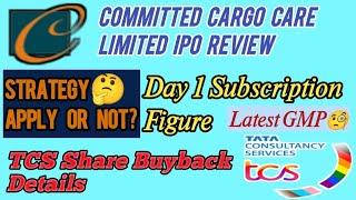 Committed Cargo Care Limited IPO Review |Apply or Not? | TCS Buyback | MarkeMind.