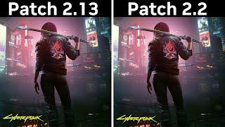 Cyberpunk 2077 - Patch 2.13 vs Patch 2.2 - New Update FPS Test