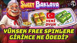  SWEET BAKLAVA  PRAGMATIC YENİ SLOT OYUNLARI #CASINO #SLOT #PRAGMATICPLAYSLOT #SLOTVİDEOLARI