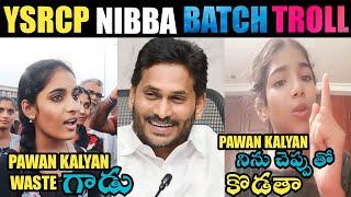 YSRCP NIBBA BATCH TROLL | CM JAGAN COMEDY TROLLS | CM JAGAN NEW TROLLS | JAGAN TROLLS |TELUGU TROLLS