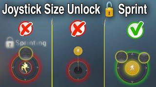 Joystick Guide : PUBG Mobile (BGMI) Joystick Size & fix Sprint lock |Headshot &Fast Jiggle(tutorial)