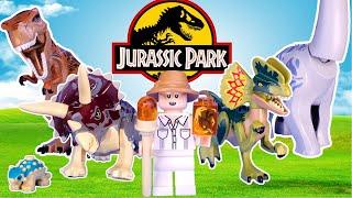 I Built a Huge Lego Jurassic Park!