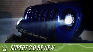 Morimoto Super7 2.0 Review - Why It's The Brightest 7in Round LED Headlight On The Market