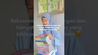 Rekomendasi novel ternyaman buat dibaca #shorts #books #booktube #fyp