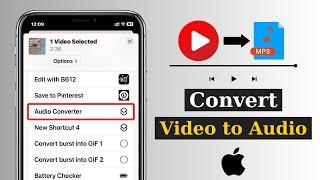 How To Convert Video to Audio on iPhone (mp4 to mp3) | Video to MP3 Converter on iOS 18