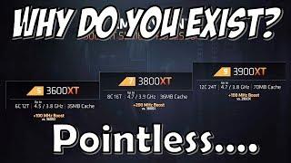 Don't Buy The 3600XT, 3800XT, & 3900XT: AMD THEY ARE POINTLESS