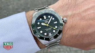 TAG Heuer Aquaracer Chronometer green 42 mm