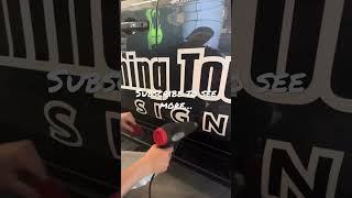 Installing a vinyl wrap! #vinyl #graphics #decals #vinylwraps #custom #graphicdesign #chevytrucks