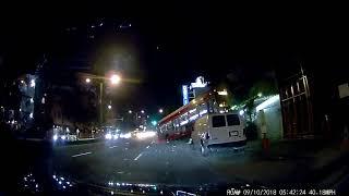 Video shows Muni bus crash in the Marina District