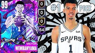 END GAME VICTOR WEMBANYAMA GAMEPLAY! IS END GAME WEMBY BETTER THAN THE INVINCIBLE? NBA 2K23 MyTEAM